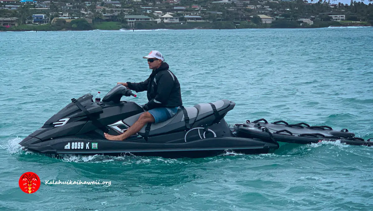 KLK JetSki – Safety Craft for Outrigger Paddling